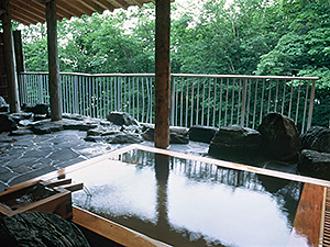 蔵王温泉ホテルオークヒルの露天風呂
